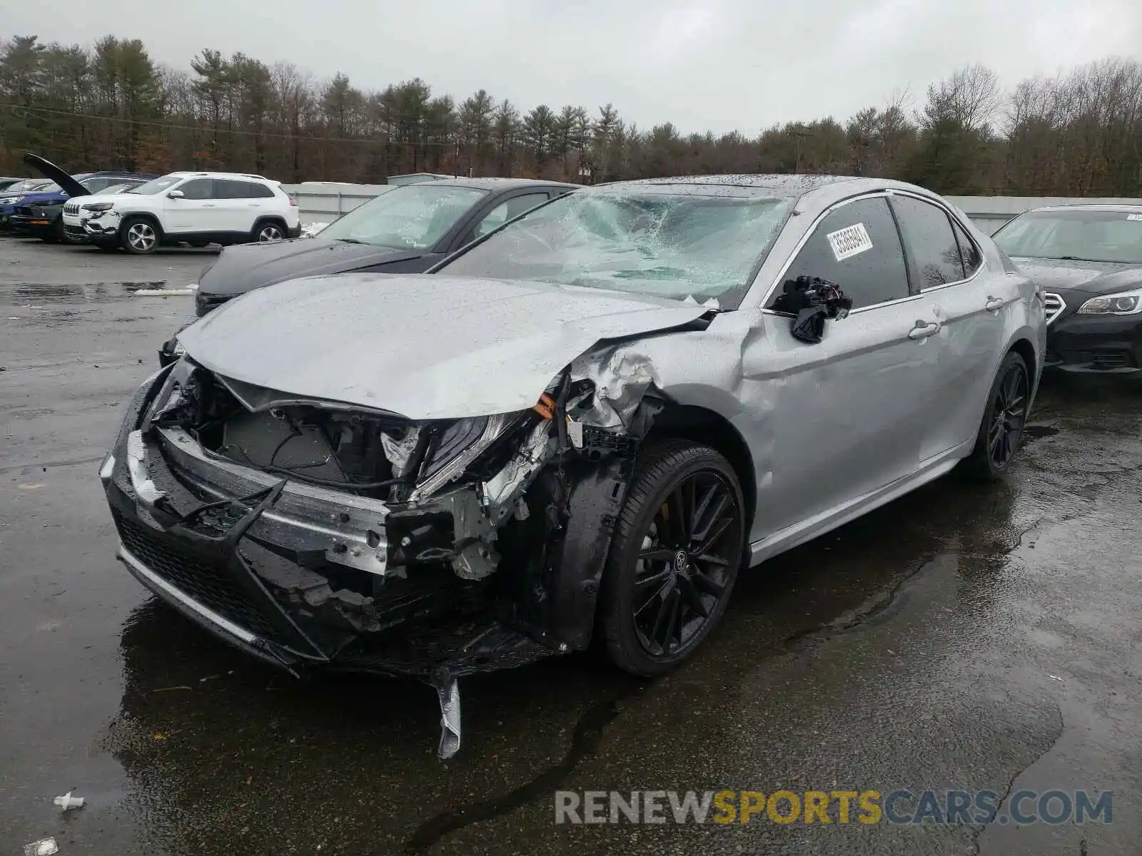 2 Photograph of a damaged car 4T1K61BK6MU020047 TOYOTA CAMRY 2021