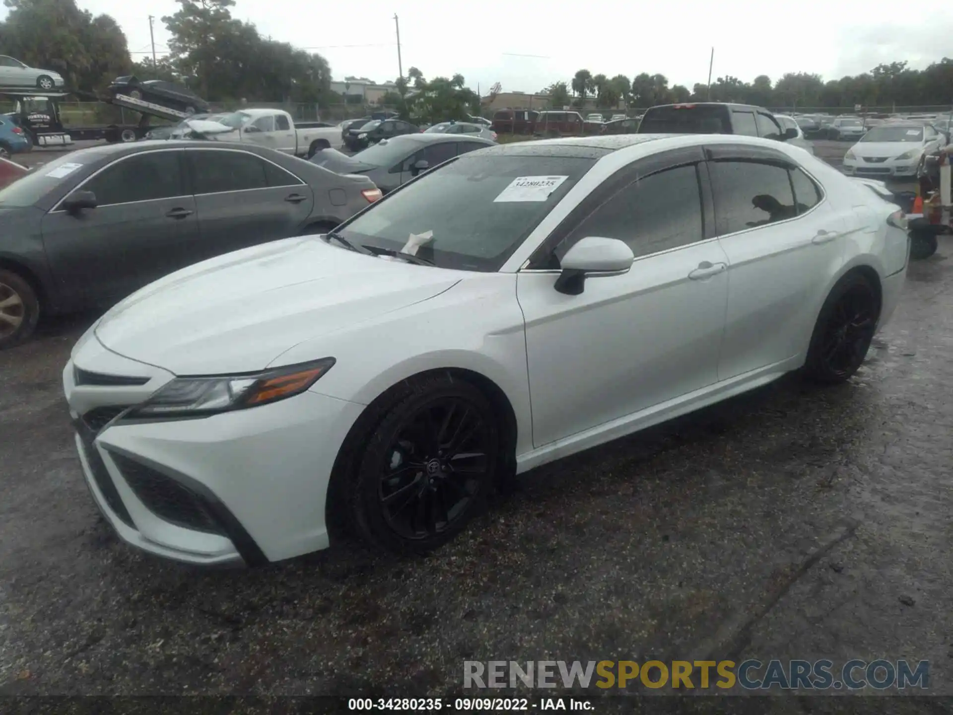 2 Photograph of a damaged car 4T1K61BK6MU022218 TOYOTA CAMRY 2021