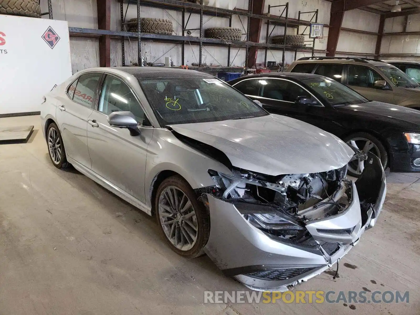 1 Photograph of a damaged car 4T1K61BK6MU039049 TOYOTA CAMRY 2021