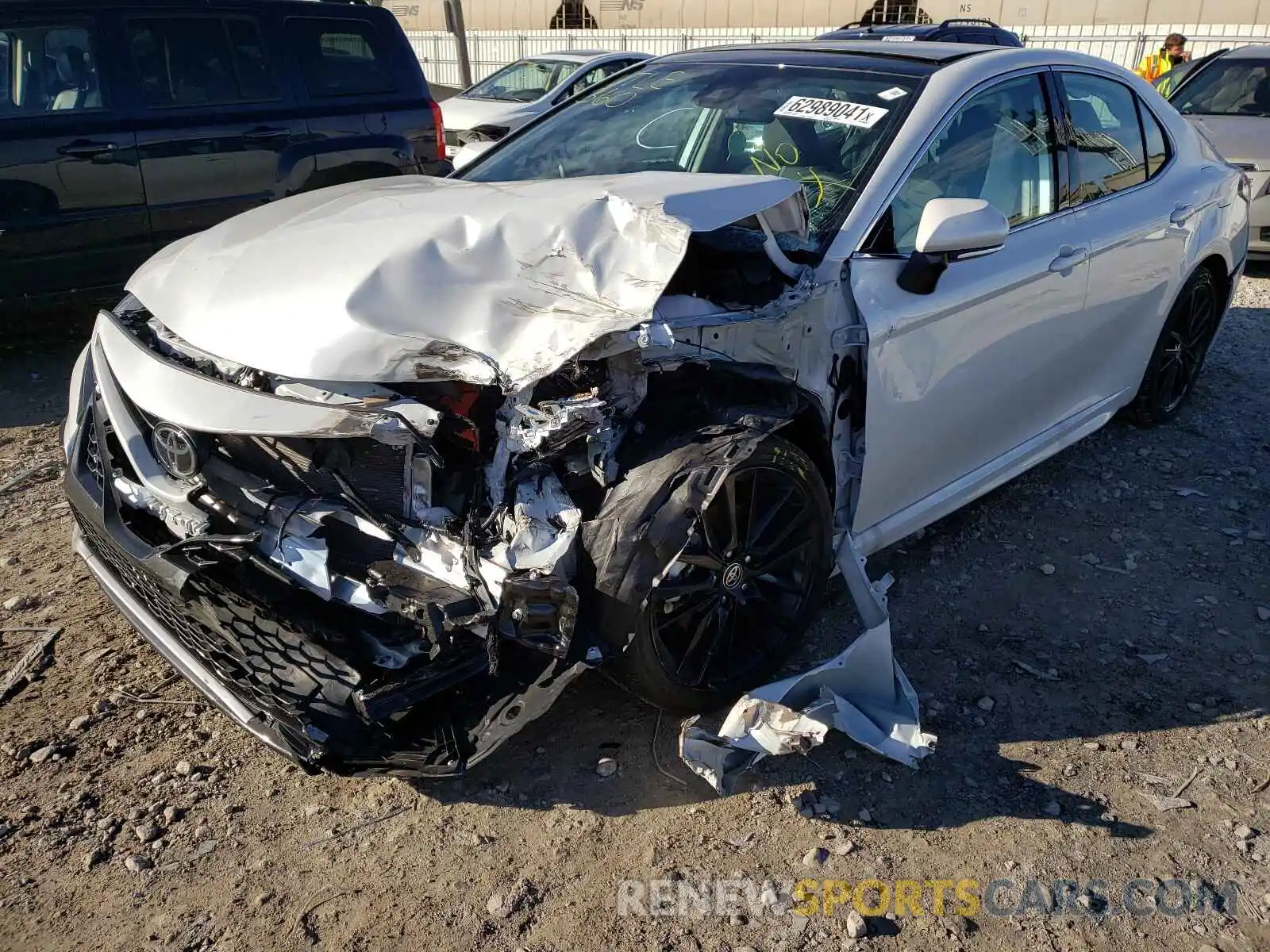 2 Photograph of a damaged car 4T1K61BK6MU040525 TOYOTA CAMRY 2021