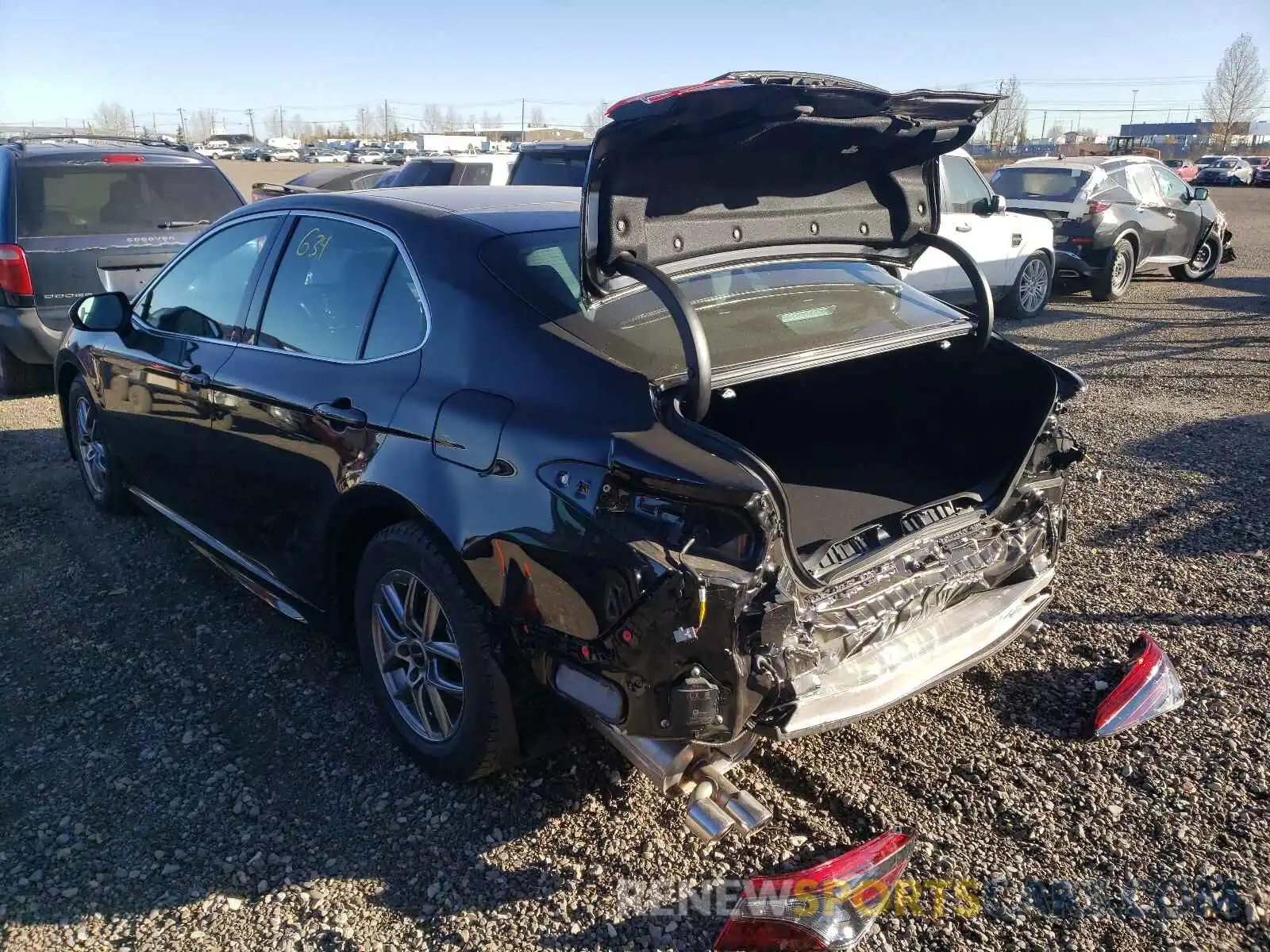 3 Photograph of a damaged car 4T1K61BK6MU044963 TOYOTA CAMRY 2021