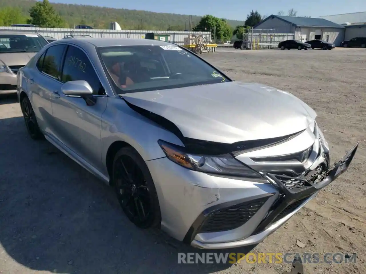 1 Photograph of a damaged car 4T1K61BK7MU022843 TOYOTA CAMRY 2021