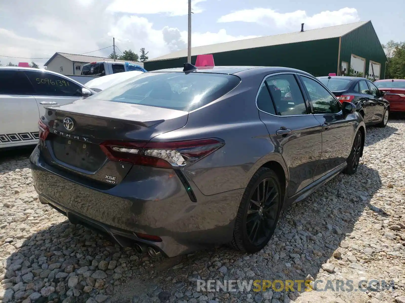 4 Photograph of a damaged car 4T1K61BK7MU027041 TOYOTA CAMRY 2021