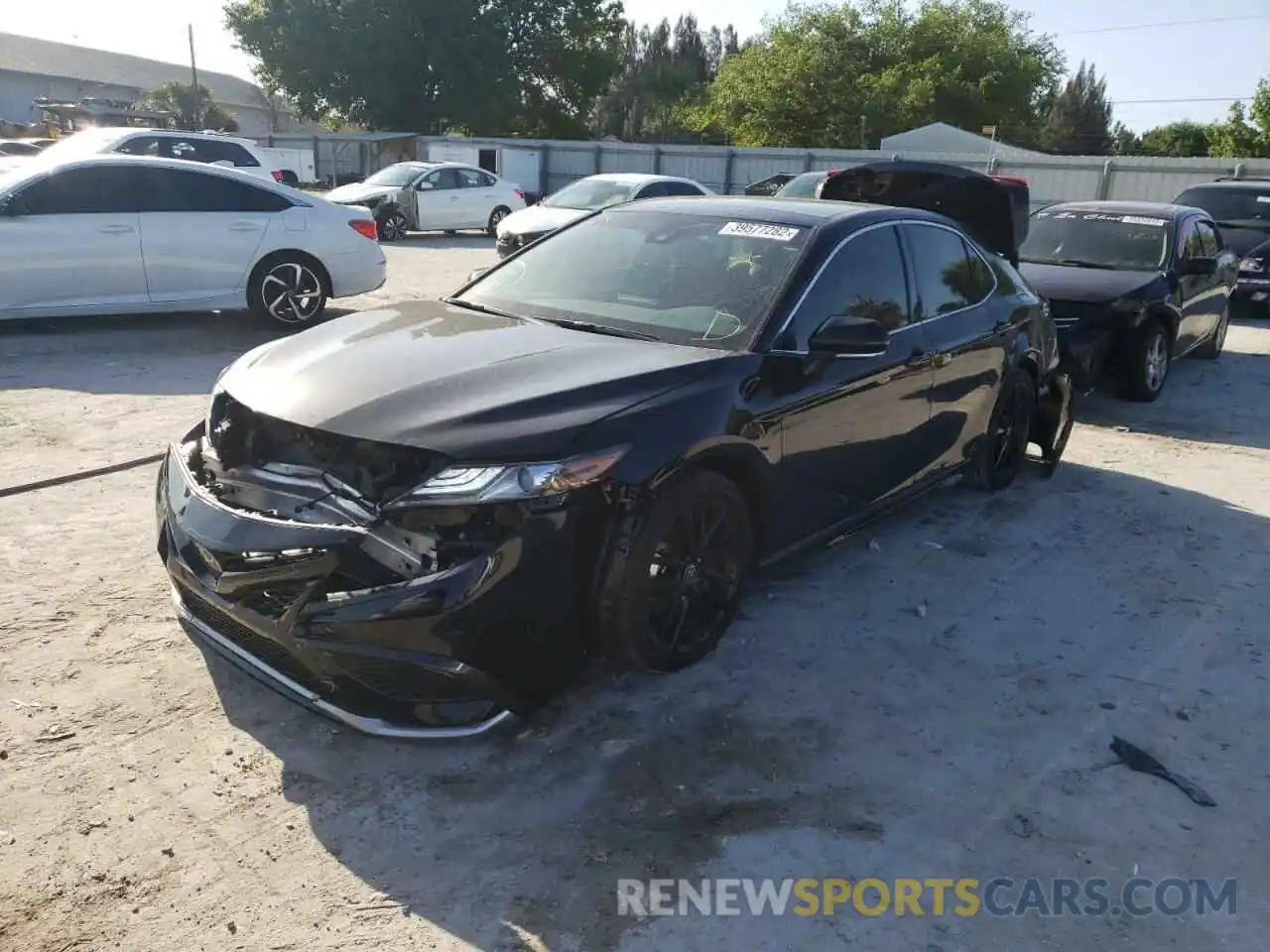 2 Photograph of a damaged car 4T1K61BK7MU043109 TOYOTA CAMRY 2021