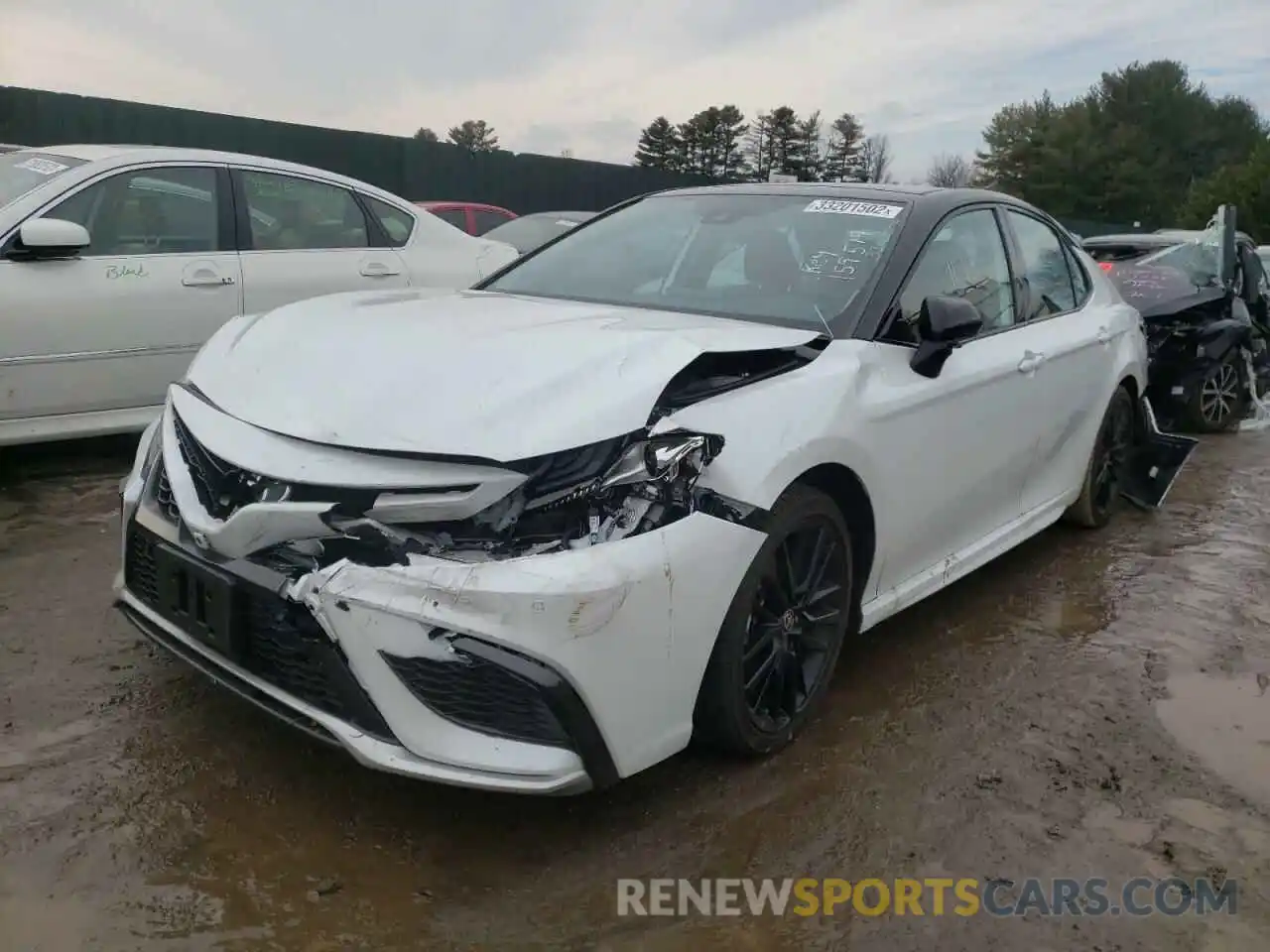 2 Photograph of a damaged car 4T1K61BK7MU044499 TOYOTA CAMRY 2021