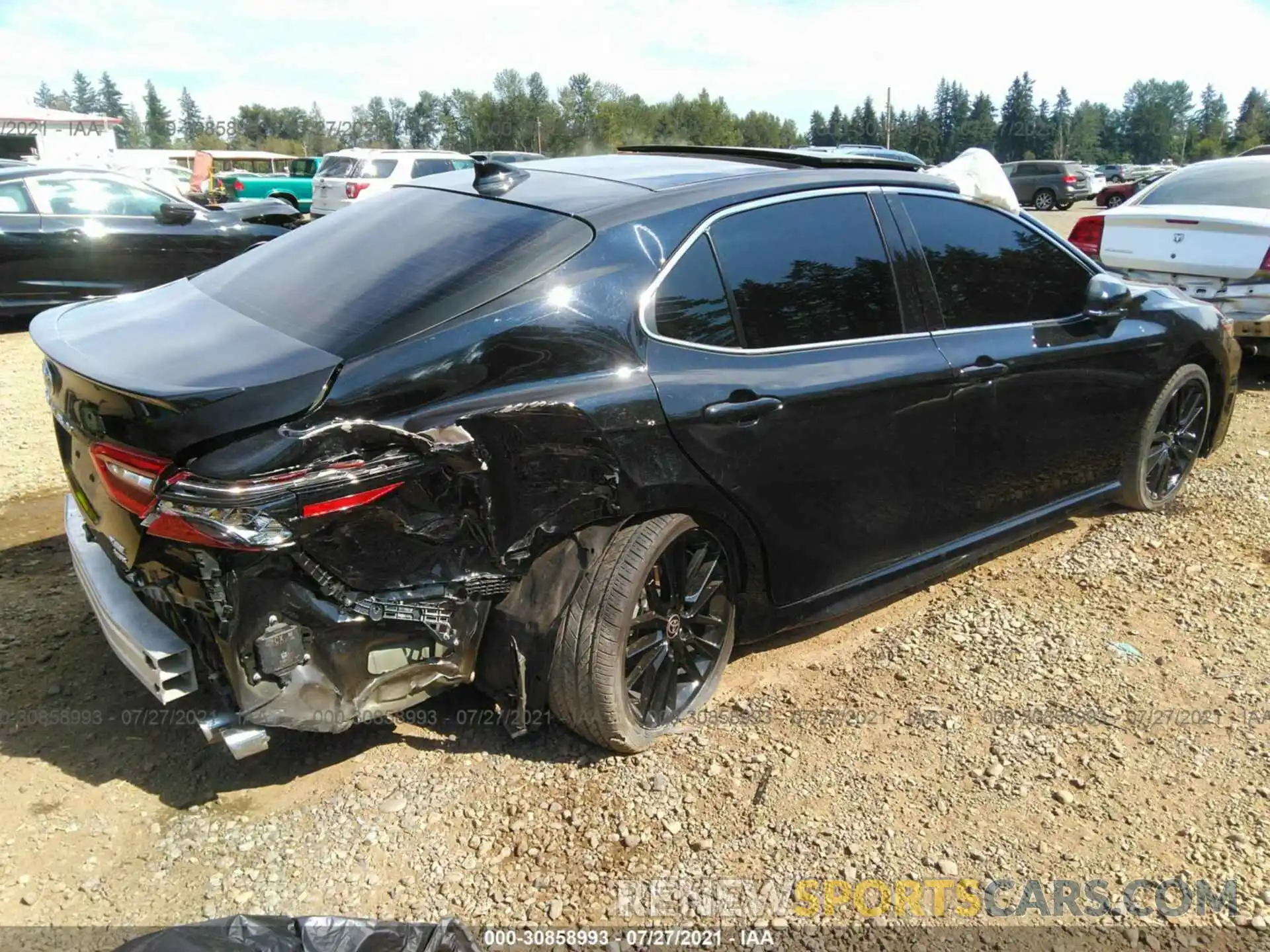 4 Photograph of a damaged car 4T1K61BK8MU023919 TOYOTA CAMRY 2021