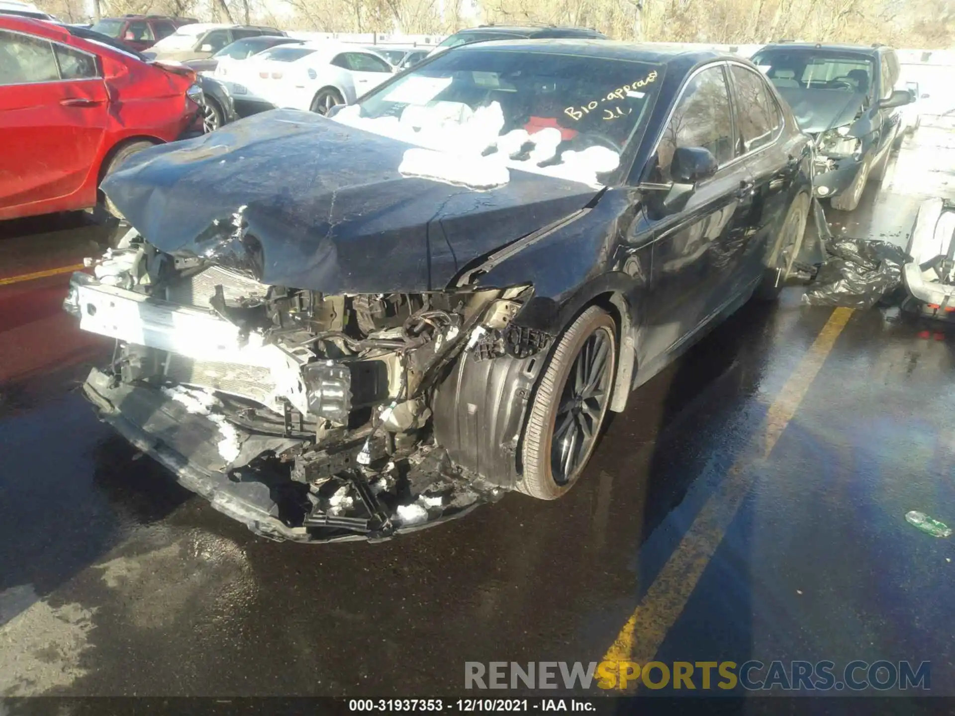 2 Photograph of a damaged car 4T1K61BK8MU027517 TOYOTA CAMRY 2021