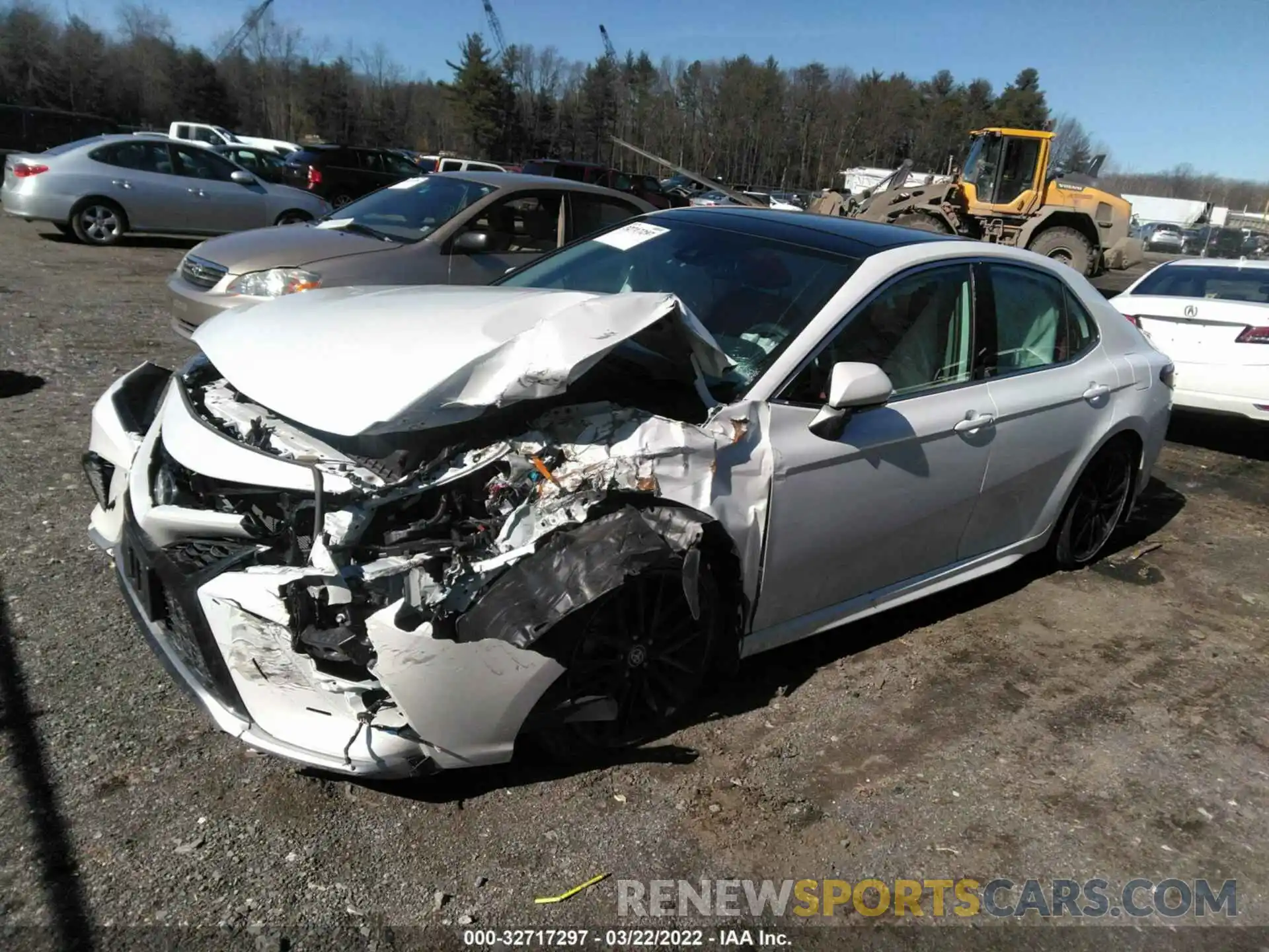 2 Photograph of a damaged car 4T1K61BK9MU027719 TOYOTA CAMRY 2021