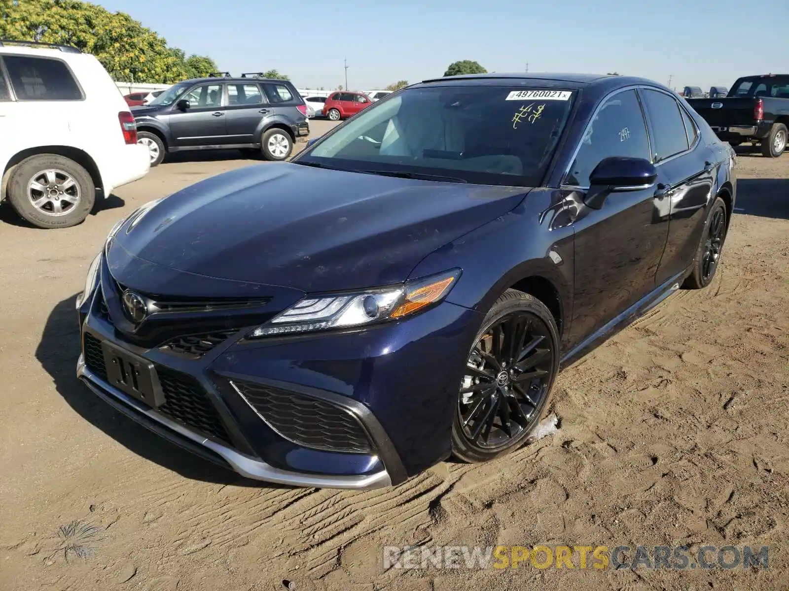 2 Photograph of a damaged car 4T1K61BK9MU031897 TOYOTA CAMRY 2021