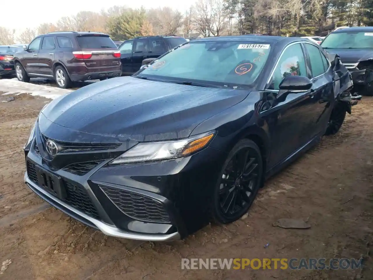 2 Photograph of a damaged car 4T1K61BK9MU040518 TOYOTA CAMRY 2021