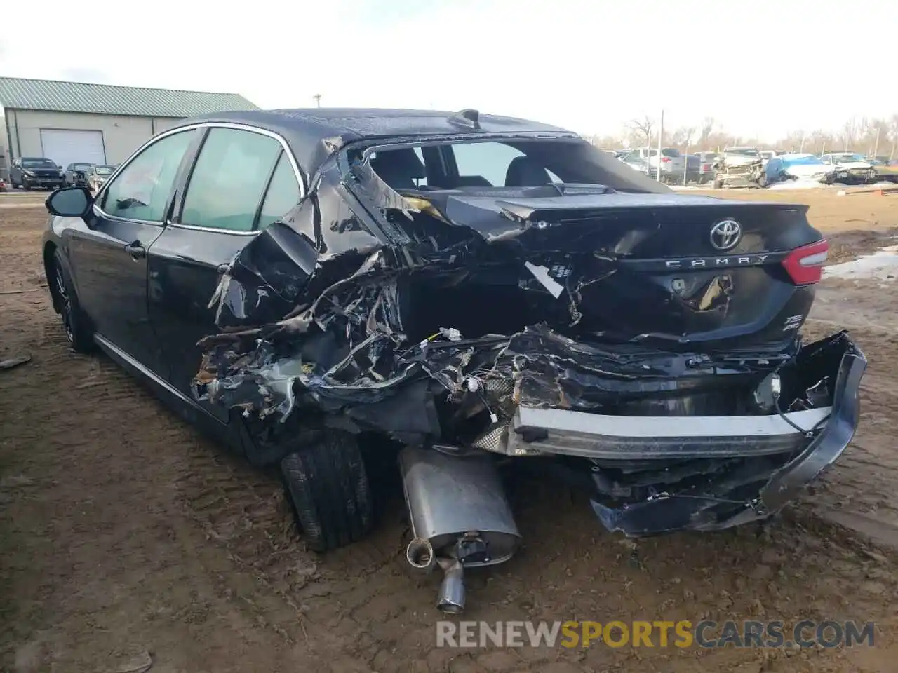 3 Photograph of a damaged car 4T1K61BK9MU040518 TOYOTA CAMRY 2021