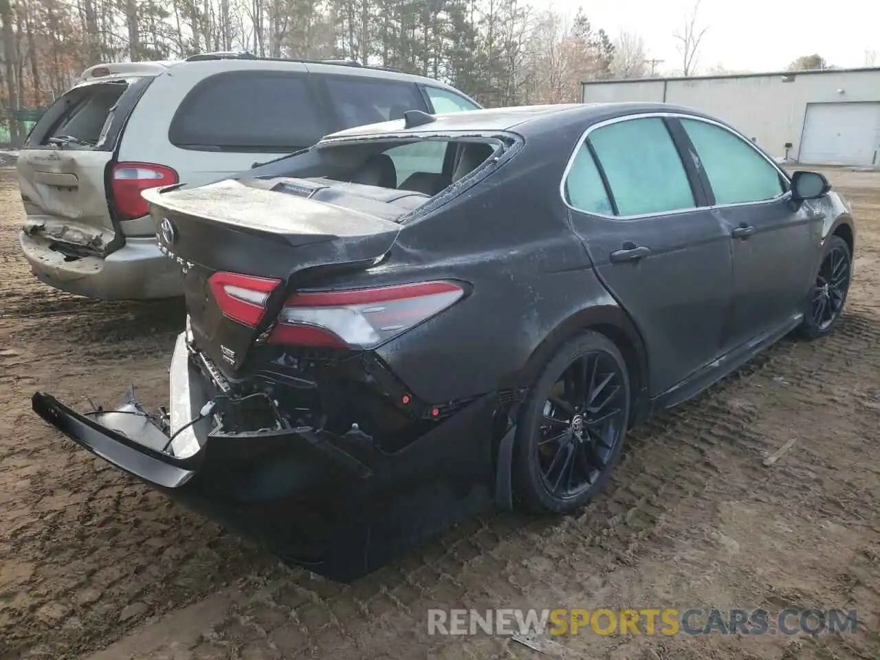 4 Photograph of a damaged car 4T1K61BK9MU040518 TOYOTA CAMRY 2021