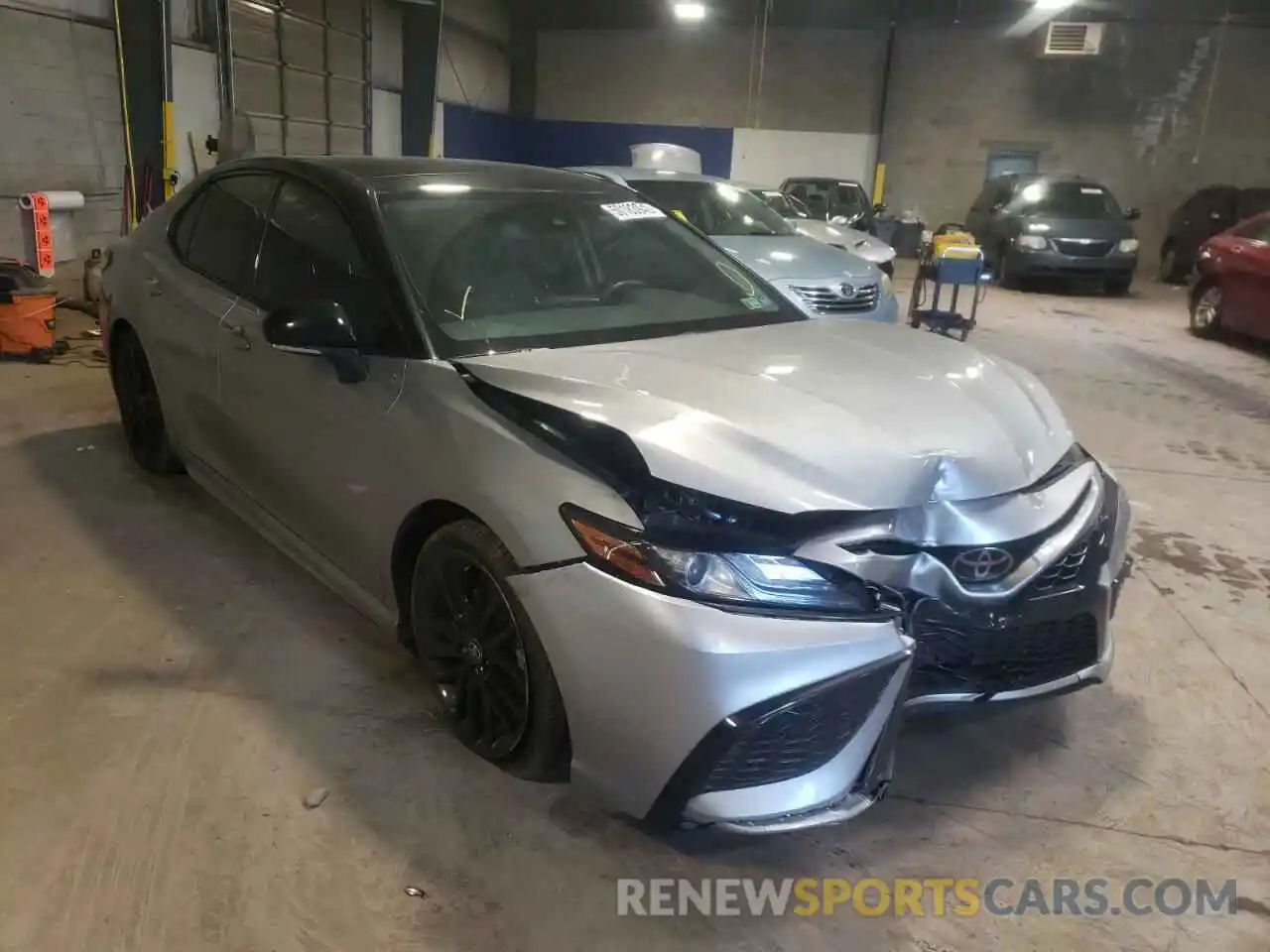 1 Photograph of a damaged car 4T1K61BK9MU044018 TOYOTA CAMRY 2021