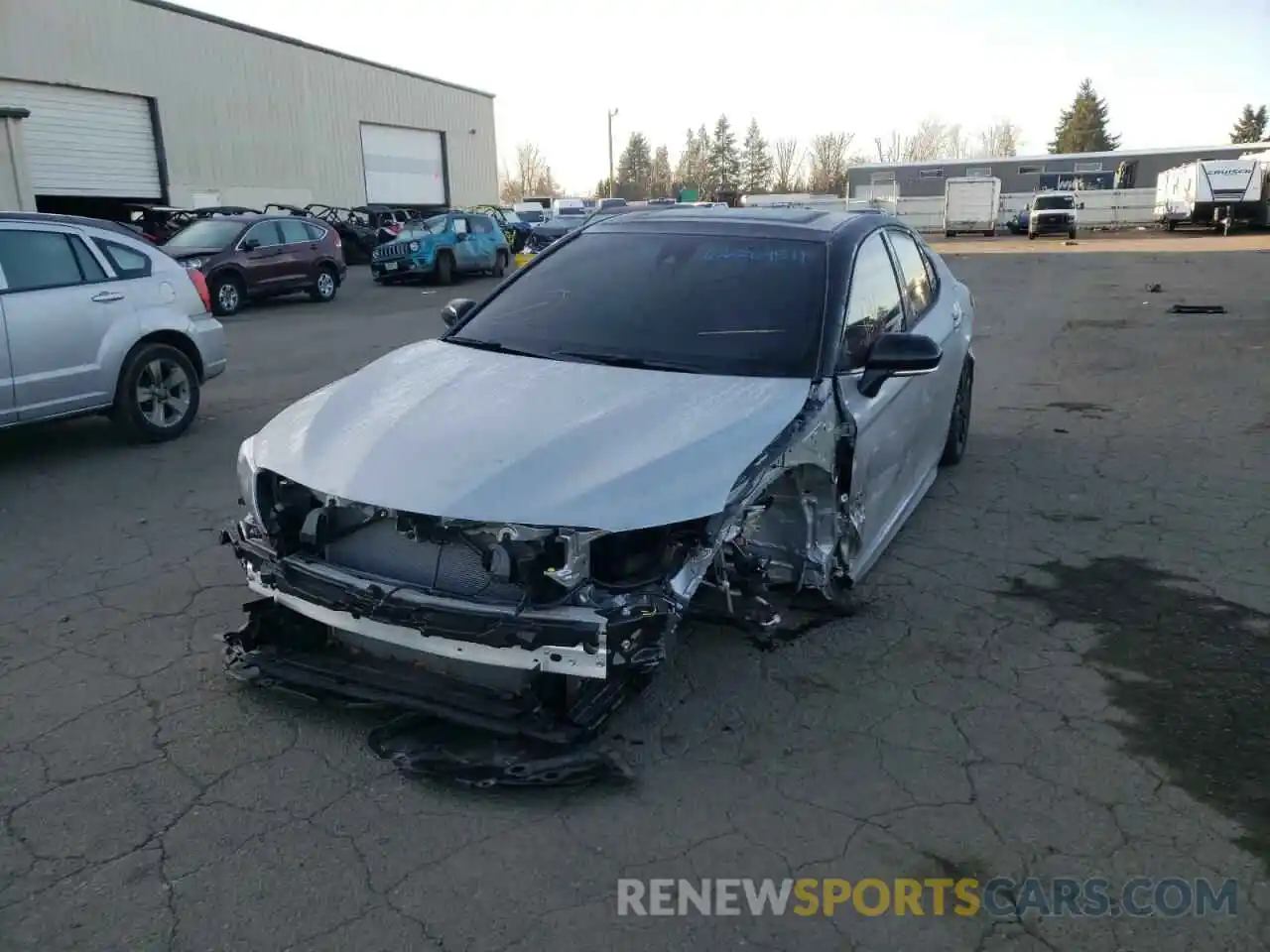 2 Photograph of a damaged car 4T1K61BK9MU045167 TOYOTA CAMRY 2021