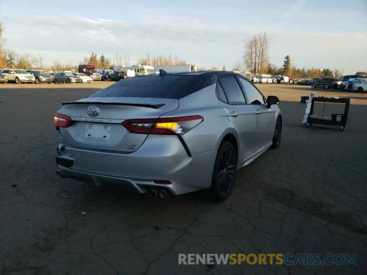 4 Photograph of a damaged car 4T1K61BK9MU045167 TOYOTA CAMRY 2021