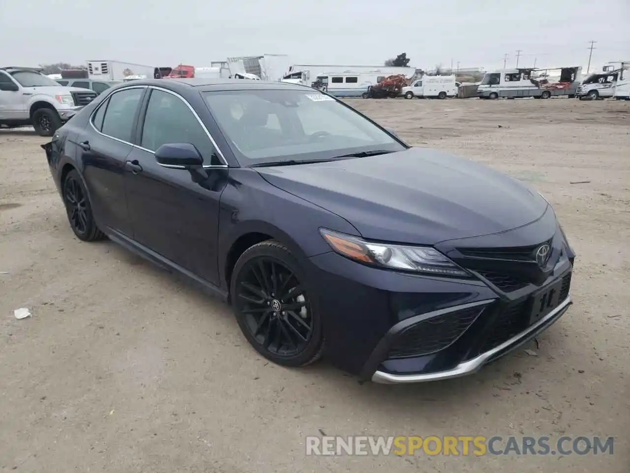 1 Photograph of a damaged car 4T1K61BK9MU047128 TOYOTA CAMRY 2021