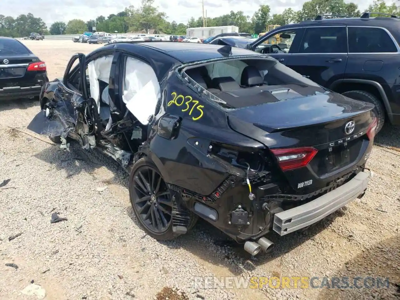 3 Photograph of a damaged car 4T1K61BKXMU025185 TOYOTA CAMRY 2021