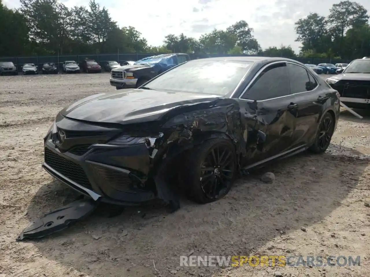 2 Photograph of a damaged car 4T1K61BKXMU030824 TOYOTA CAMRY 2021