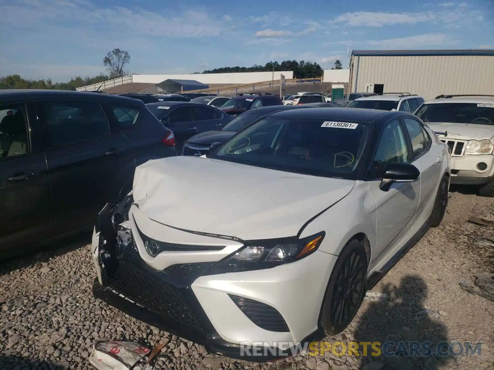 2 Photograph of a damaged car 4T1KZ1AK0MU047673 TOYOTA CAMRY 2021