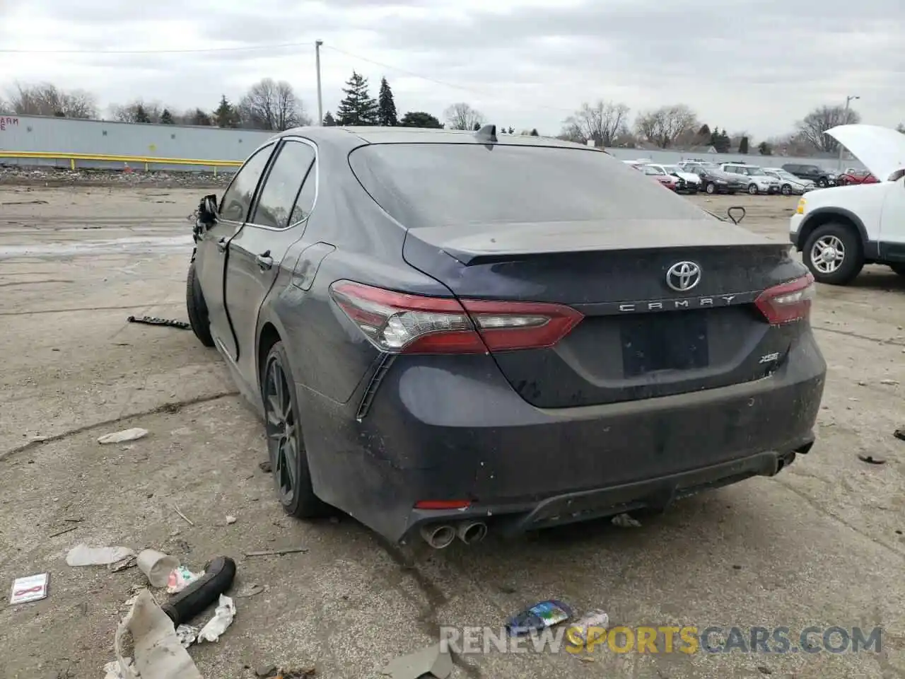 3 Photograph of a damaged car 4T1KZ1AK0MU047706 TOYOTA CAMRY 2021