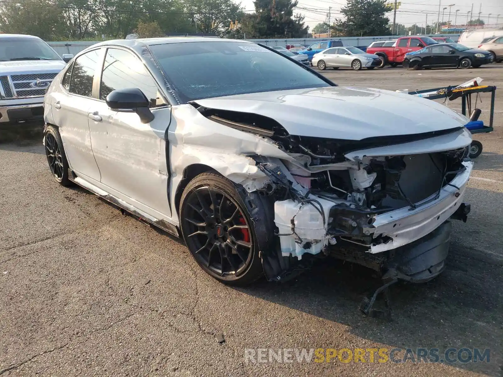 1 Photograph of a damaged car 4T1KZ1AK0MU053585 TOYOTA CAMRY 2021