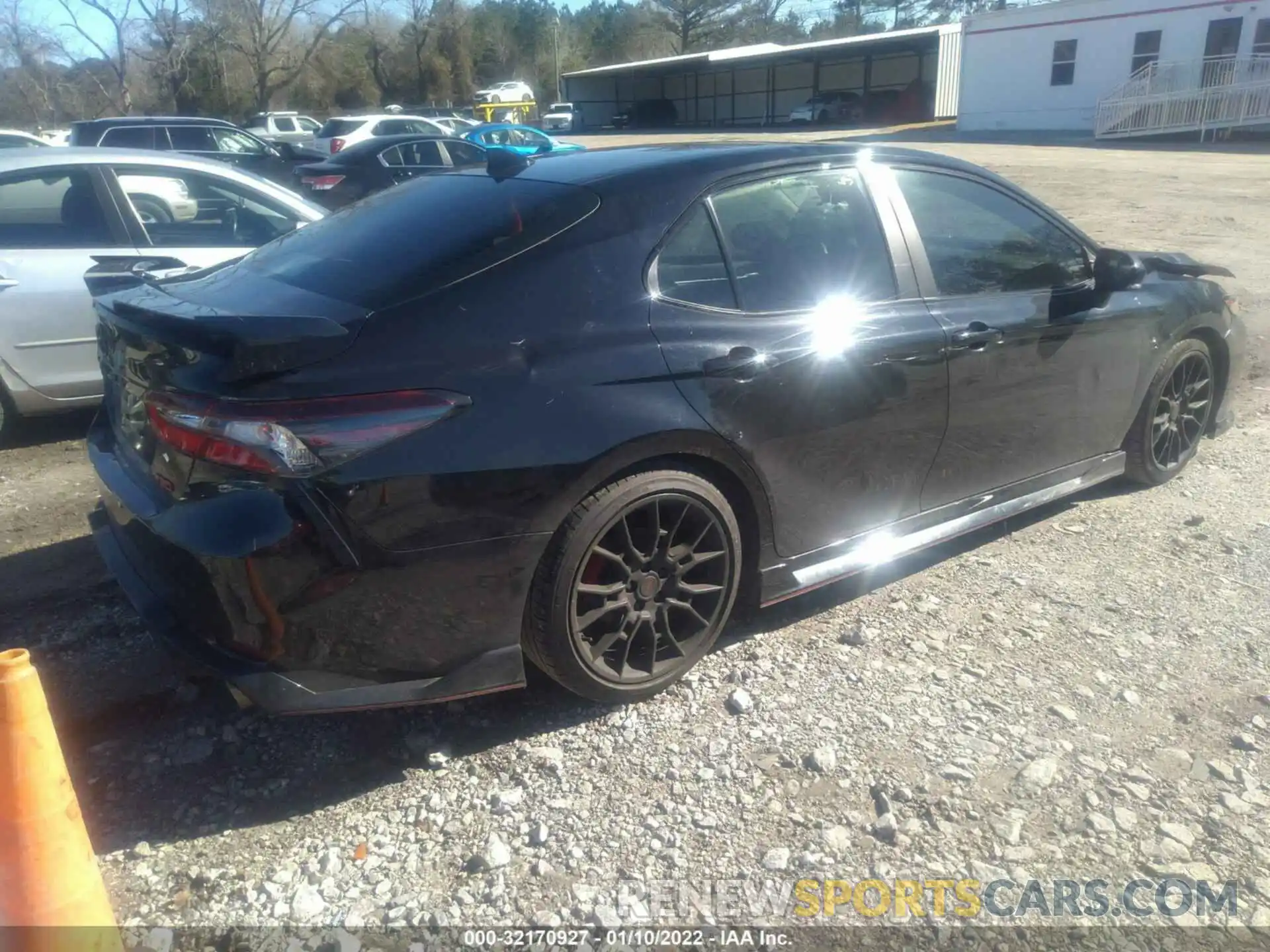 4 Photograph of a damaged car 4T1KZ1AK0MU054333 TOYOTA CAMRY 2021