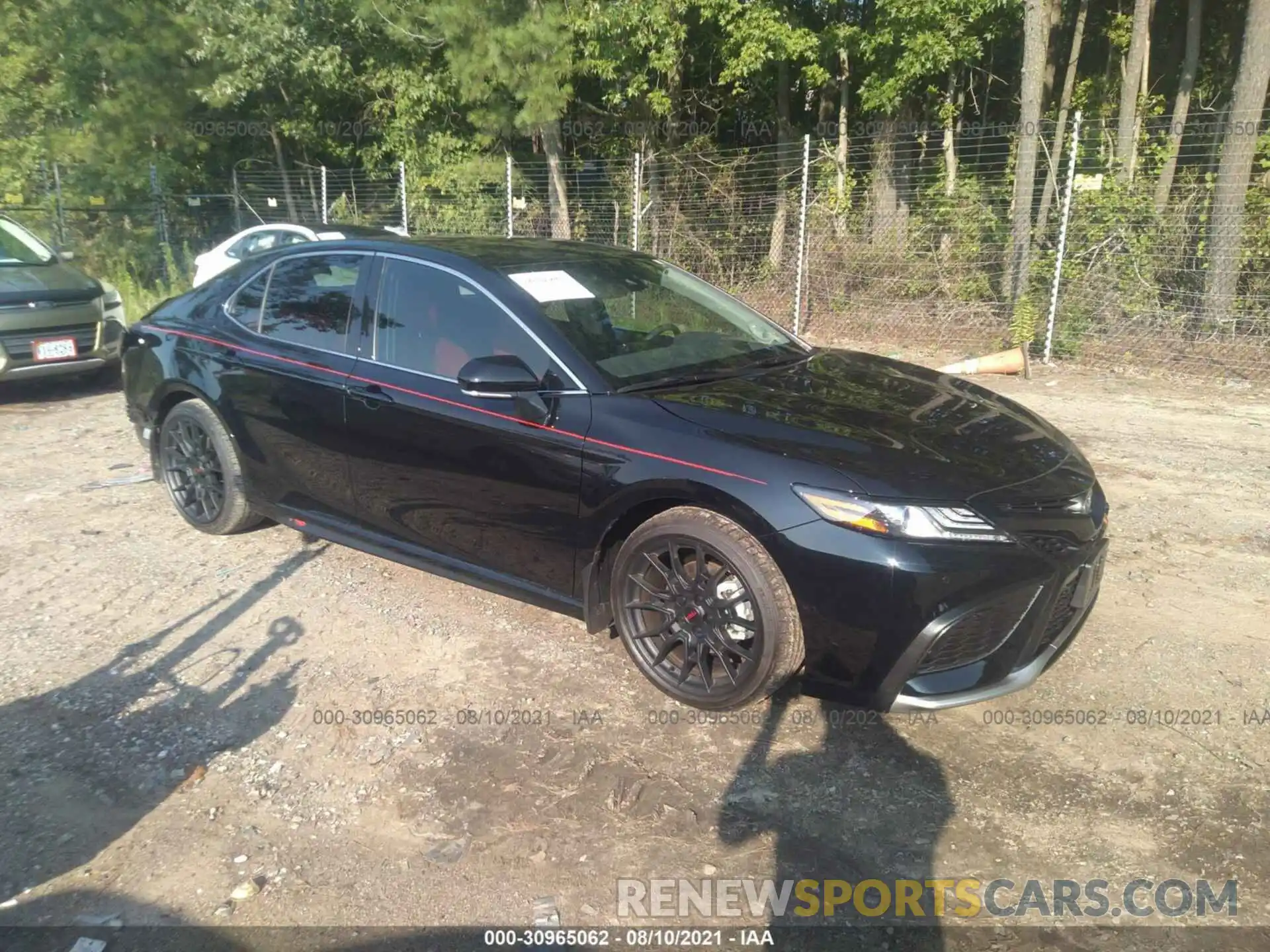 1 Photograph of a damaged car 4T1KZ1AK0MU057636 TOYOTA CAMRY 2021