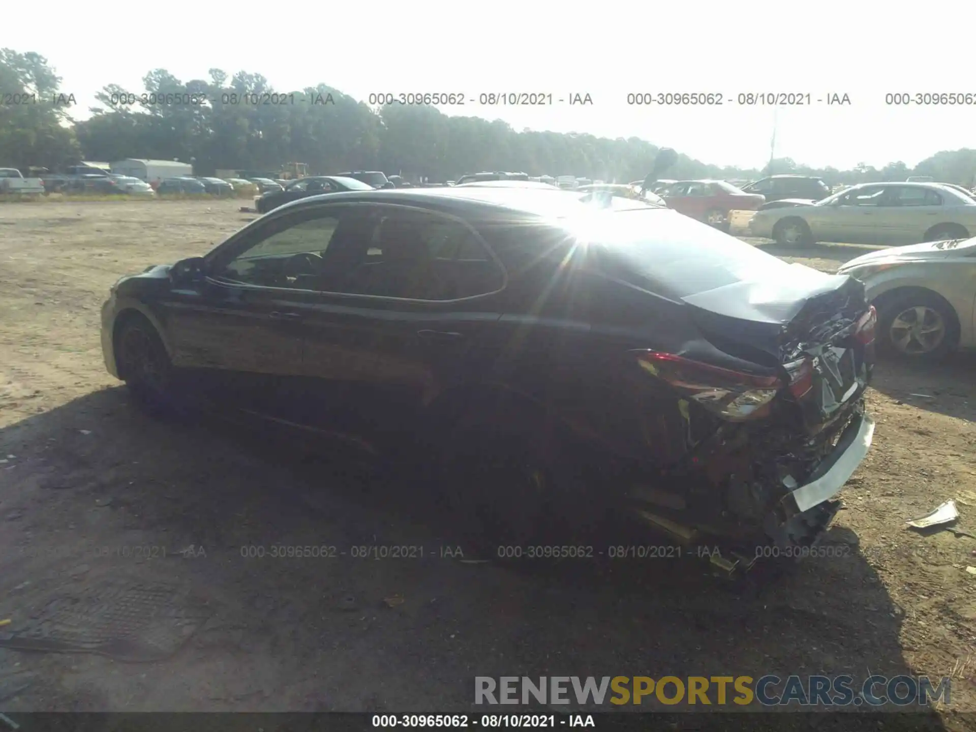 3 Photograph of a damaged car 4T1KZ1AK0MU057636 TOYOTA CAMRY 2021