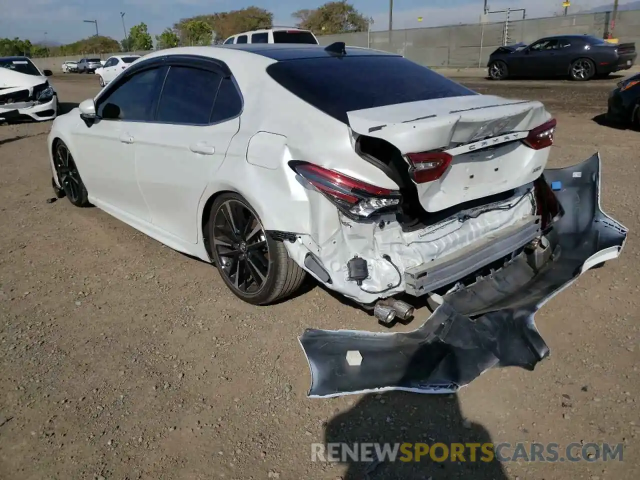 3 Photograph of a damaged car 4T1KZ1AK0MU058012 TOYOTA CAMRY 2021