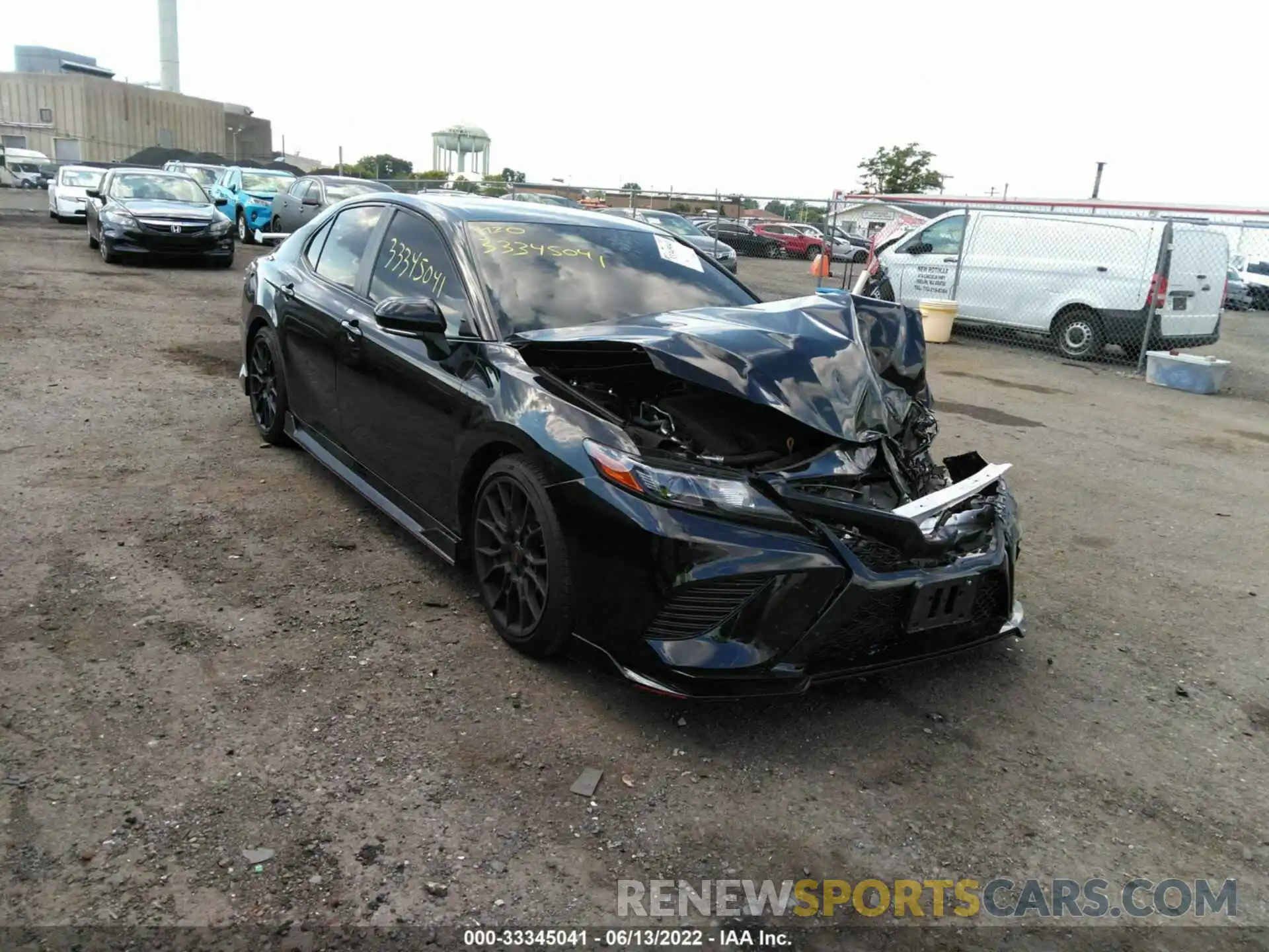 1 Photograph of a damaged car 4T1KZ1AK0MU058429 TOYOTA CAMRY 2021