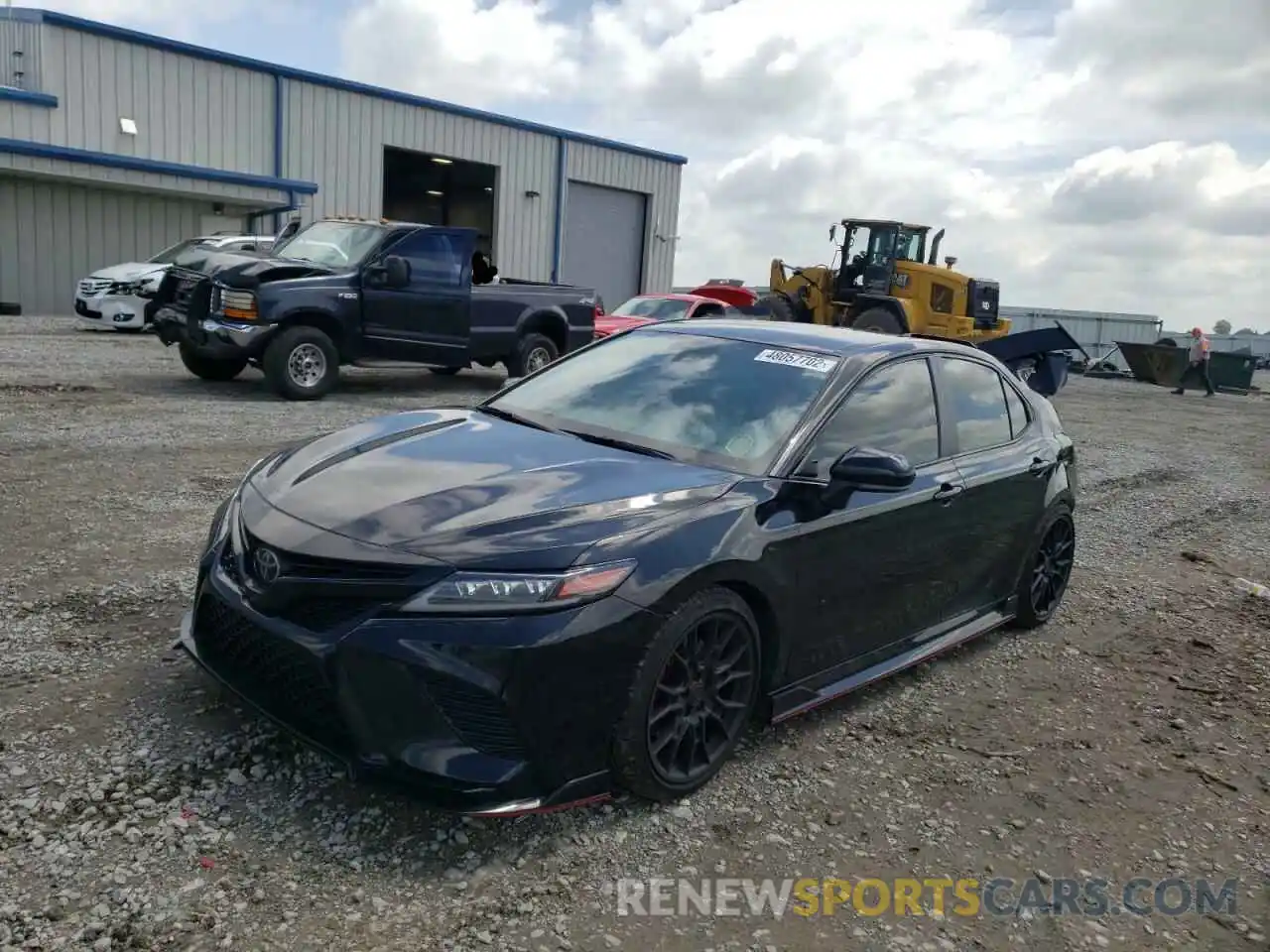 2 Photograph of a damaged car 4T1KZ1AK0MU059113 TOYOTA CAMRY 2021