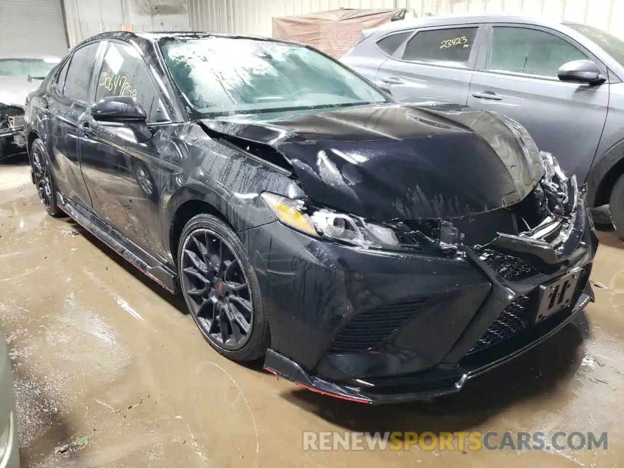 1 Photograph of a damaged car 4T1KZ1AK0MU060262 TOYOTA CAMRY 2021