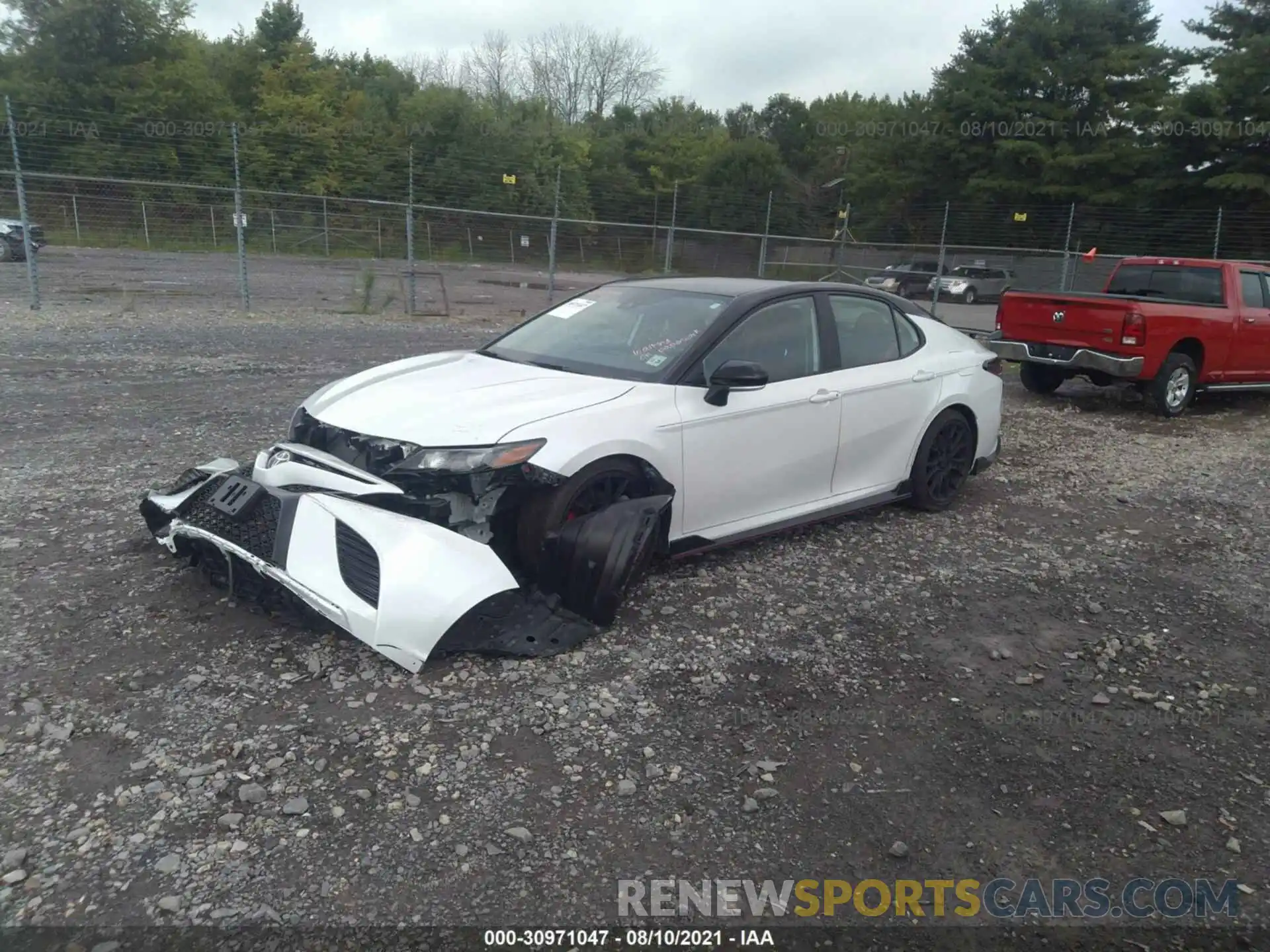 2 Photograph of a damaged car 4T1KZ1AK1MU047746 TOYOTA CAMRY 2021