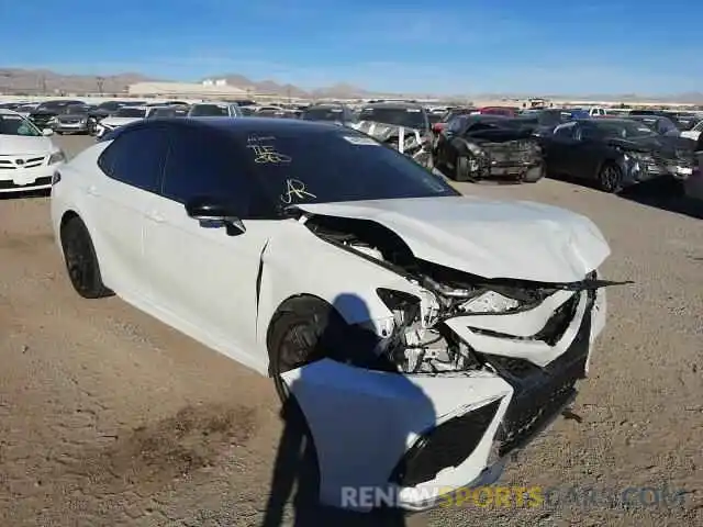 1 Photograph of a damaged car 4T1KZ1AK1MU048136 TOYOTA CAMRY 2021