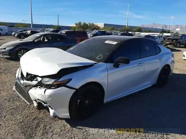 2 Photograph of a damaged car 4T1KZ1AK1MU048136 TOYOTA CAMRY 2021