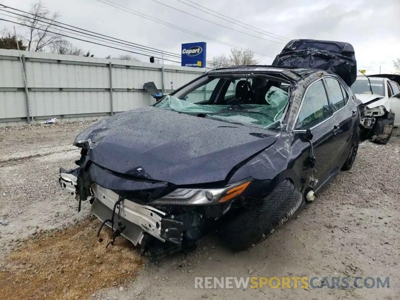 9 Photograph of a damaged car 4T1KZ1AK1MU053224 TOYOTA CAMRY 2021