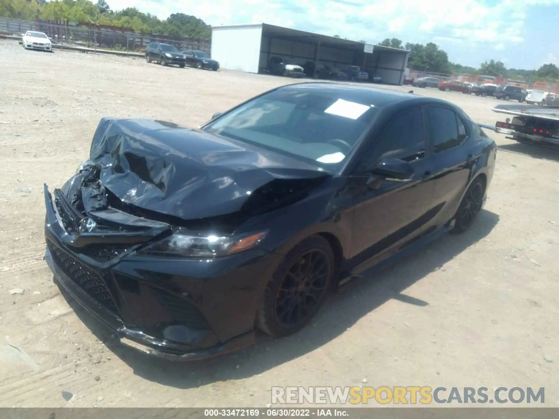 2 Photograph of a damaged car 4T1KZ1AK1MU055913 TOYOTA CAMRY 2021