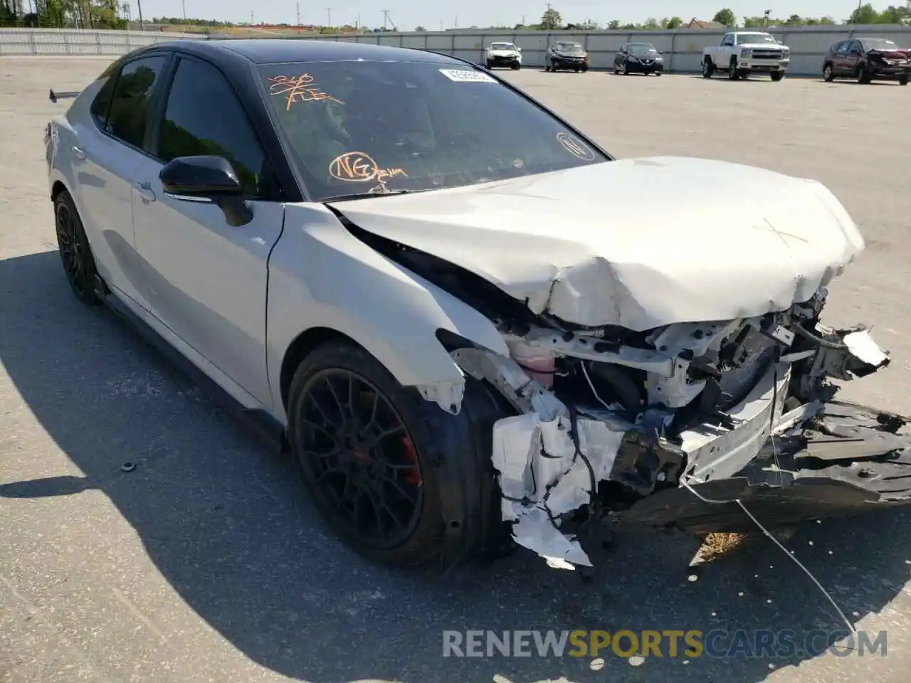 1 Photograph of a damaged car 4T1KZ1AK1MU057712 TOYOTA CAMRY 2021