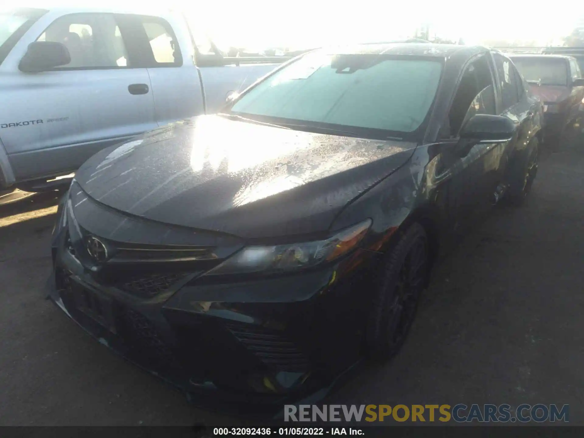 2 Photograph of a damaged car 4T1KZ1AK2MU052616 TOYOTA CAMRY 2021