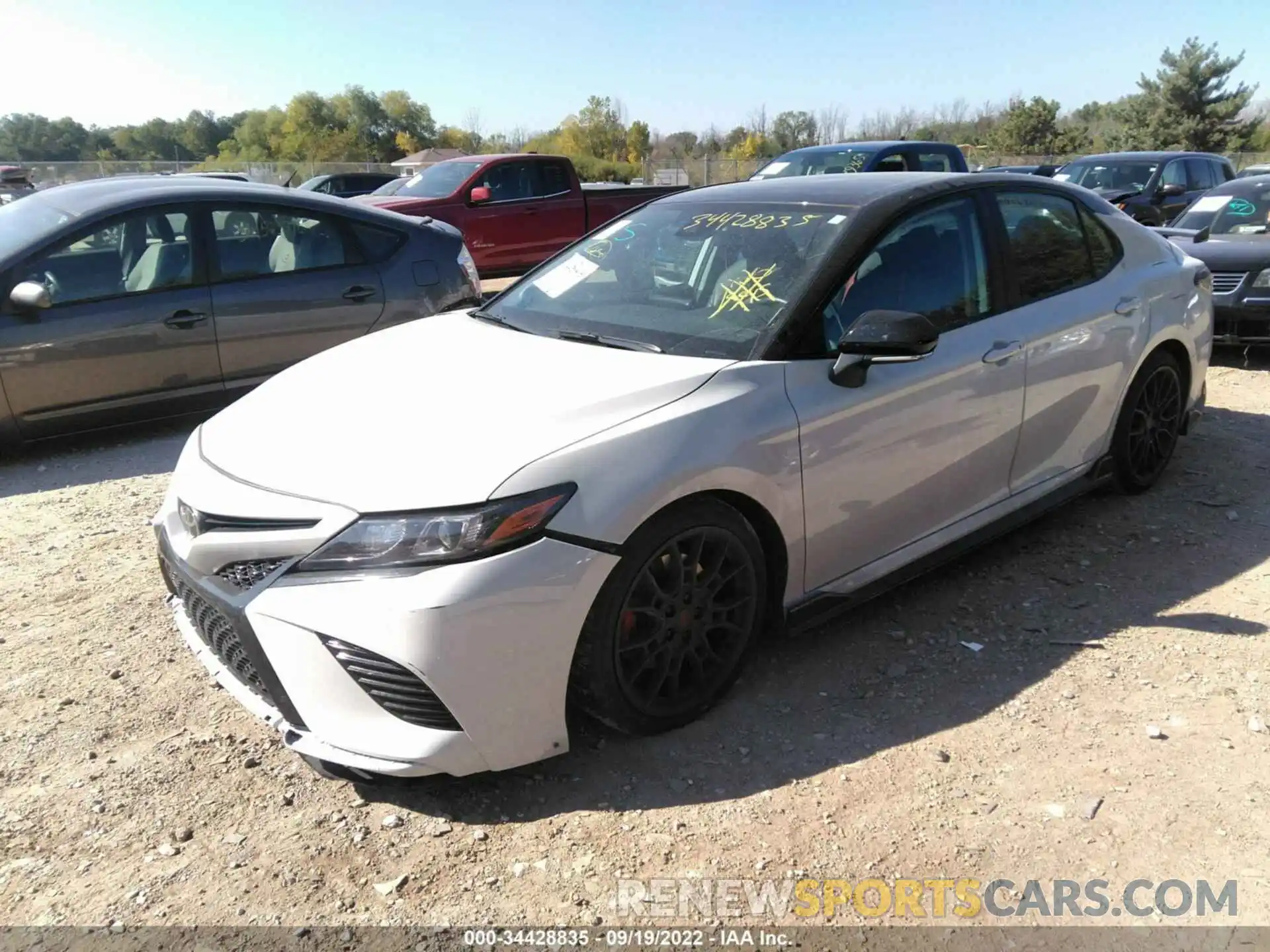 2 Photograph of a damaged car 4T1KZ1AK2MU053040 TOYOTA CAMRY 2021