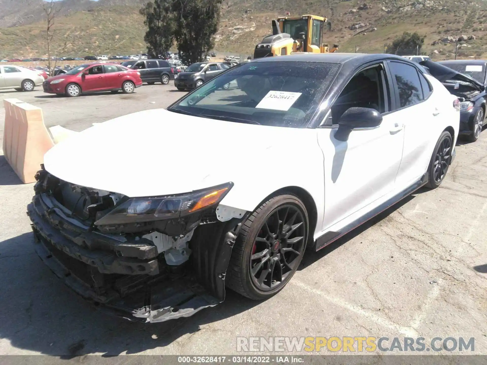 2 Photograph of a damaged car 4T1KZ1AK2MU053121 TOYOTA CAMRY 2021