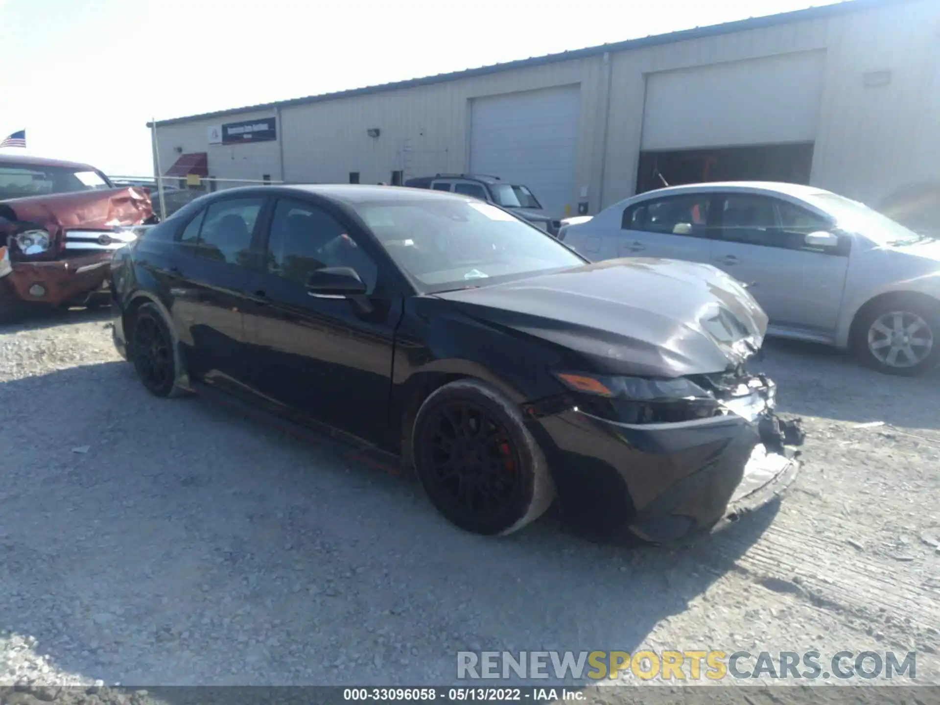 1 Photograph of a damaged car 4T1KZ1AK2MU054382 TOYOTA CAMRY 2021