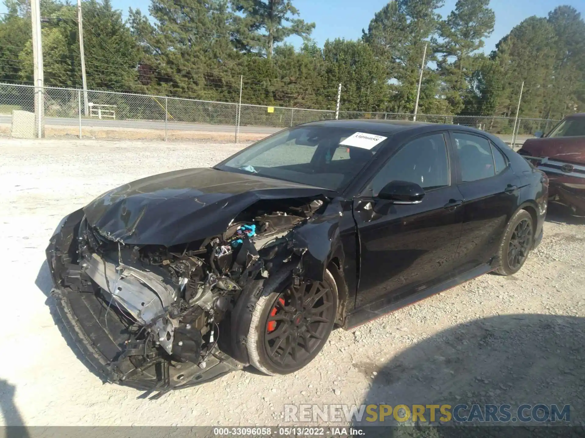 2 Photograph of a damaged car 4T1KZ1AK2MU054382 TOYOTA CAMRY 2021