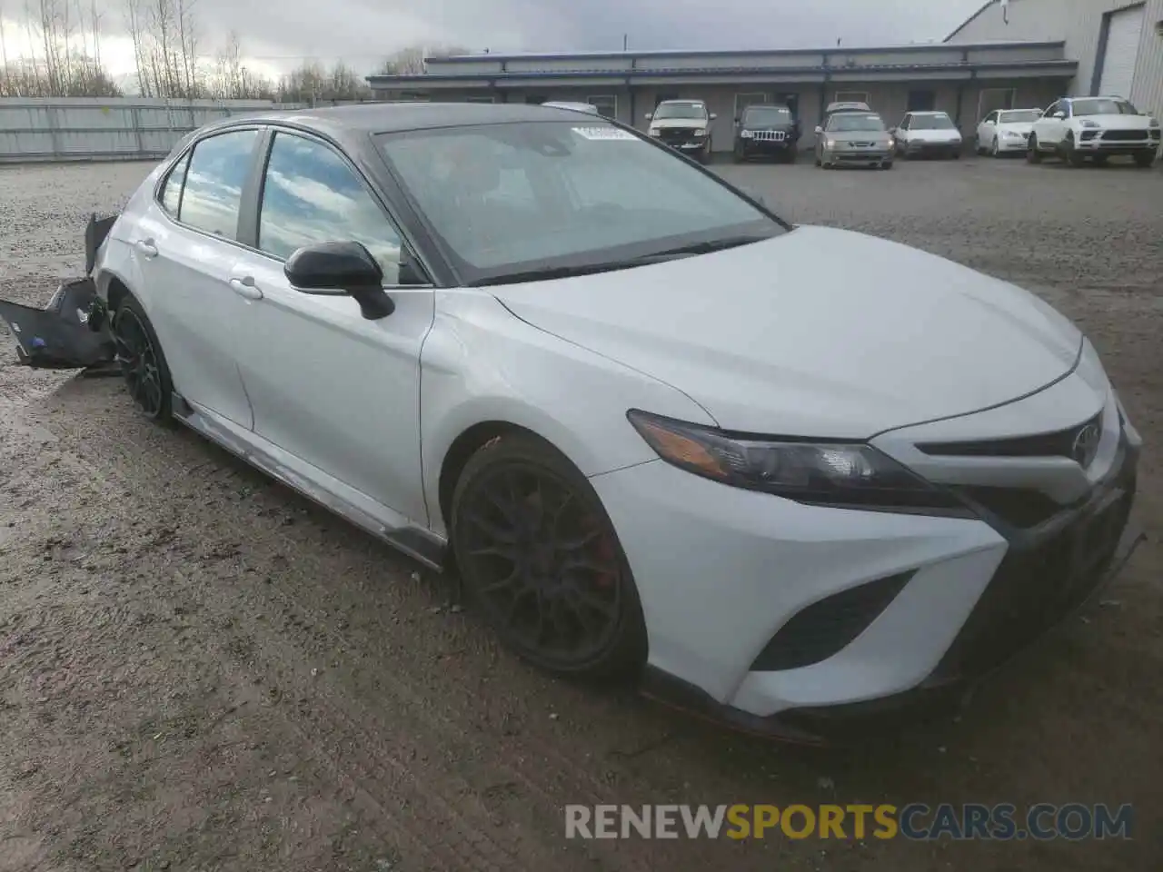 1 Photograph of a damaged car 4T1KZ1AK3MU047389 TOYOTA CAMRY 2021