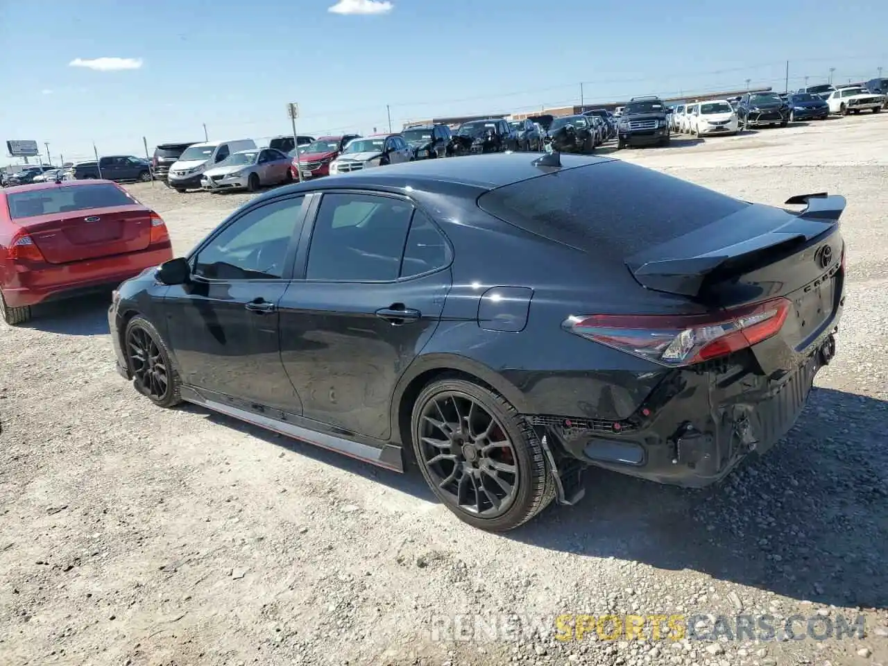 2 Photograph of a damaged car 4T1KZ1AK3MU047585 TOYOTA CAMRY 2021