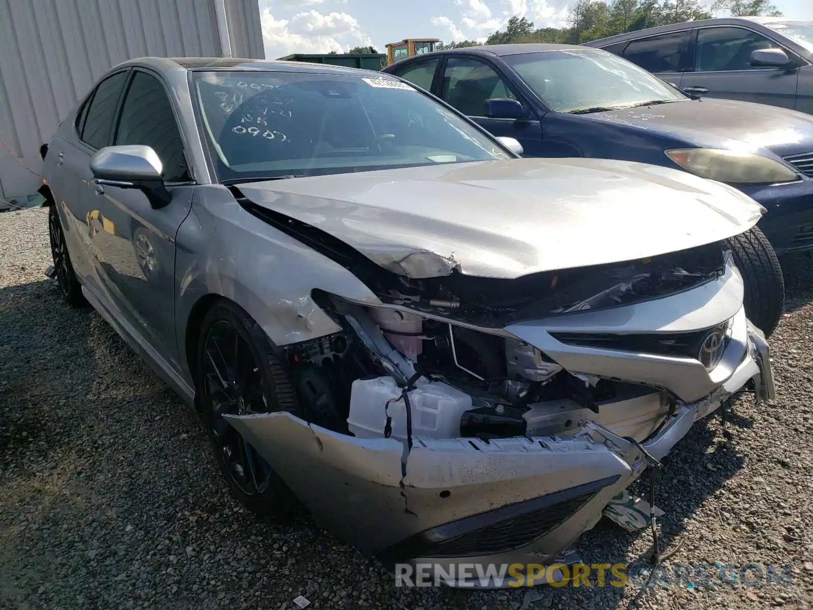 1 Photograph of a damaged car 4T1KZ1AK3MU050907 TOYOTA CAMRY 2021