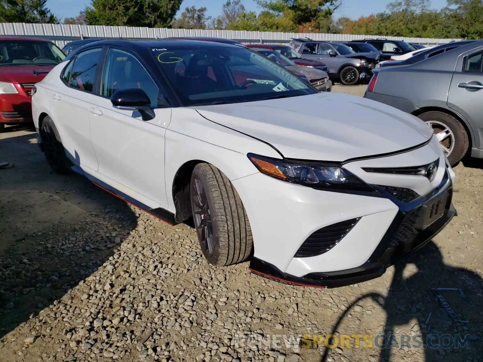 1 Photograph of a damaged car 4T1KZ1AK3MU052348 TOYOTA CAMRY 2021