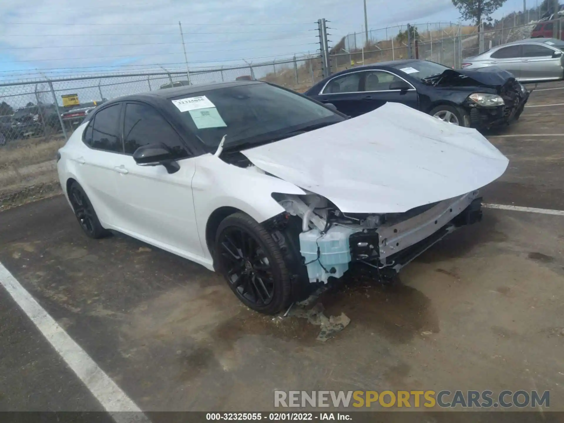 1 Photograph of a damaged car 4T1KZ1AK3MU054679 TOYOTA CAMRY 2021