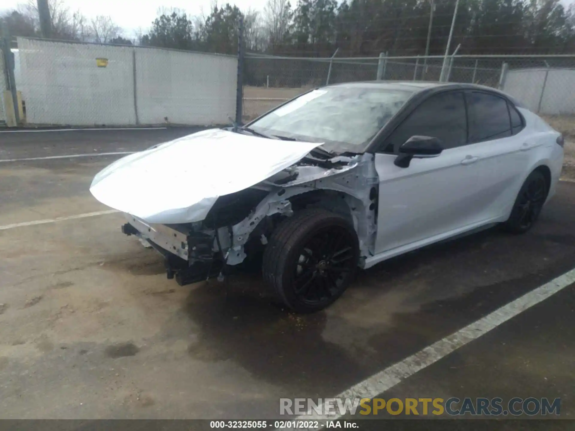 2 Photograph of a damaged car 4T1KZ1AK3MU054679 TOYOTA CAMRY 2021