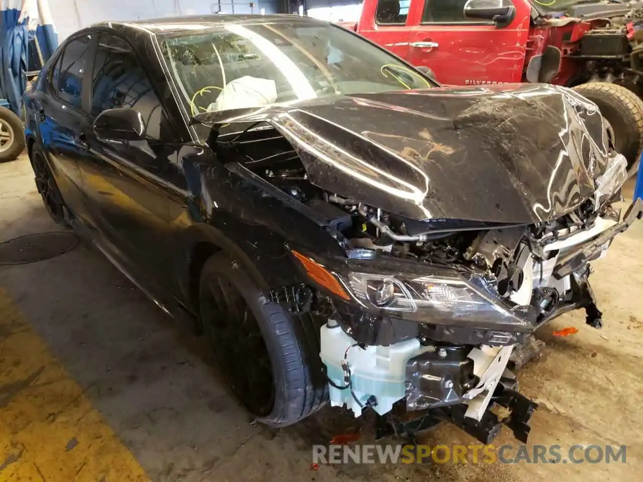 1 Photograph of a damaged car 4T1KZ1AK3MU059011 TOYOTA CAMRY 2021